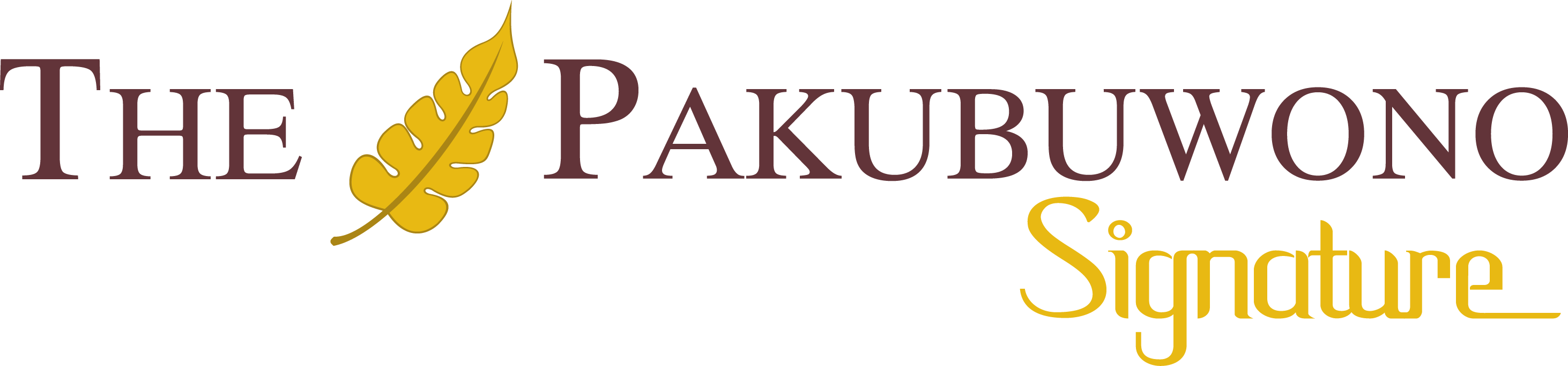 The Pakubuwono Signature